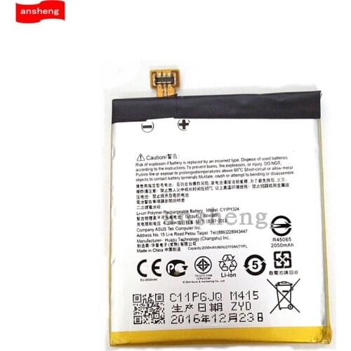 2050mAh C11P1324 battery for Asus ZenFone 5 A500G Z5 A500 A500CG A501CG A500KL