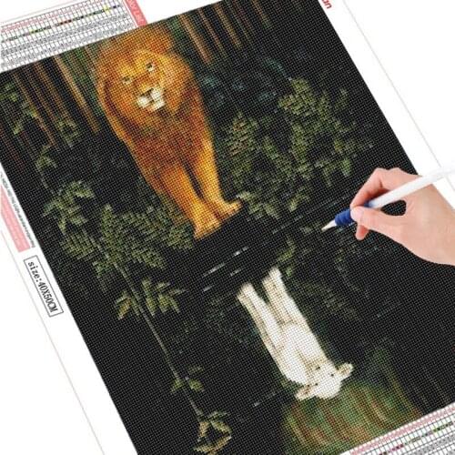 5D DIY Diamond Painting Cartoon Characters Painting Embroidery Animal Diamond art Diamond Mosaic Home Decor