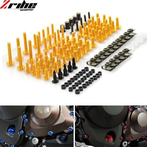For Aluminum Motorcycle accessories Fairing Bolt Screw Fastener Fixation Modified Universal For Aprilia SHIVER/GT 07-13 DORSODU
