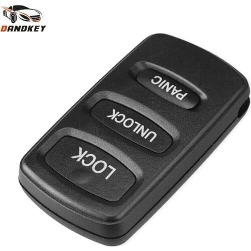 Dandkey Remote Contro Key Shell Fob Key Case Cover 3 Buttons For Mitsubishi Lancer Outlander Pajero V73 Galant Montero Sport