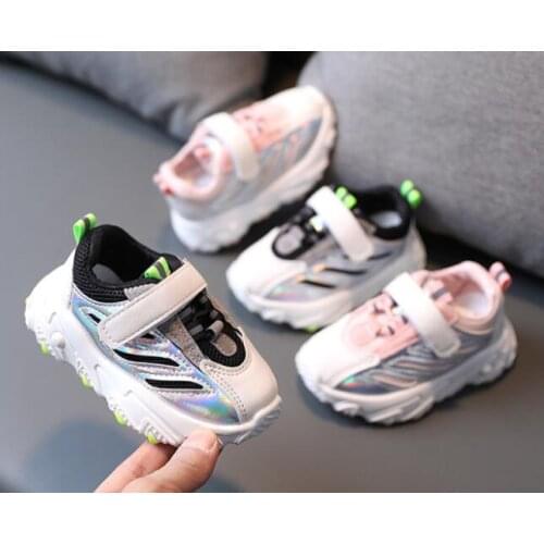 2021 Spring Autumn Children Sports Shoes Boys Breathable Net Shoes Girls Baby Shoes Kids Shoes Toddler Sneakers Shoes for Kids