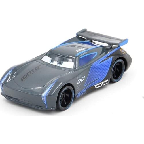 Disney Pixar Cars 3 Black Jackson Storm 1:55 Scale Mini Cute Cars Figures Alloy Model Cars Toys For Children Christmas Gifts