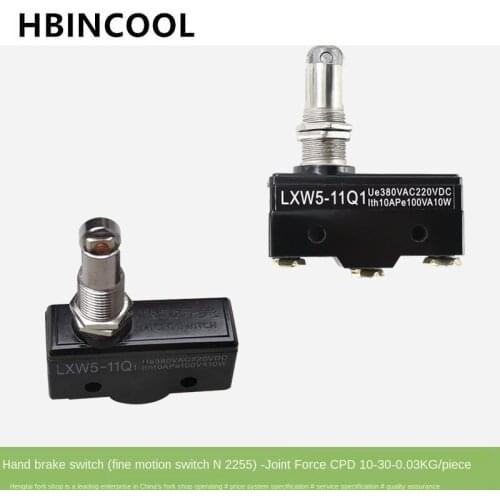 For forklift accessories hand brake switch LXW5-11Q1-GC forklift multi-way valve micro switch high quality forklift accessories
