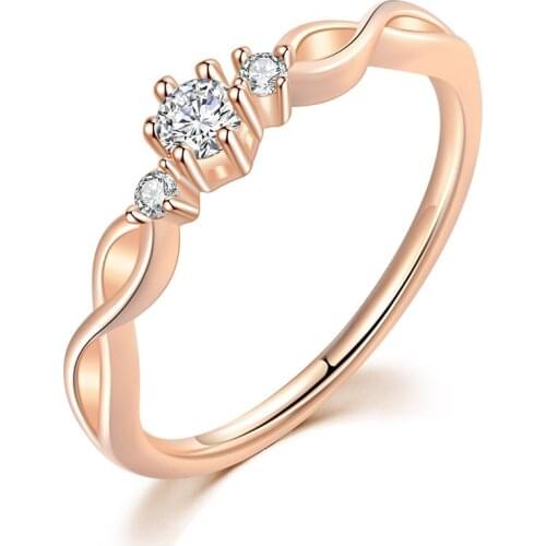 Rings For Women 2021 Thin Midi Finger Ring Jewellry Cubic Zirconia Daily Accession Gift Fashion Jewelry Wholesale R237