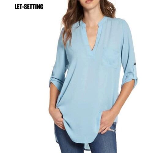 Свободные блузки Let－Setting China At AliExpress