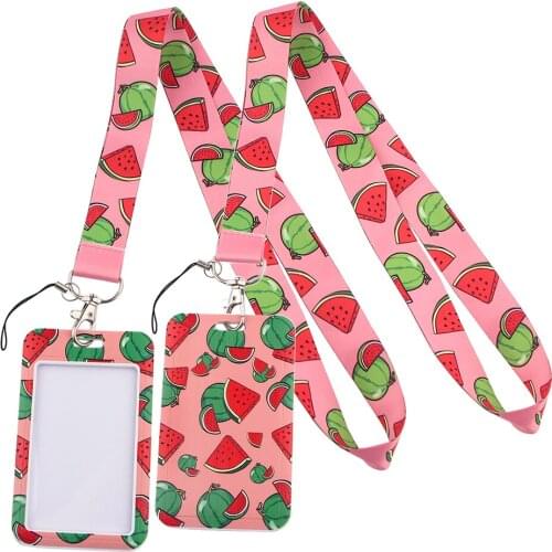 LT53 Watermelon KLanyards for Key Neck Strap lanyard card ID Holder Gym Key Chain Key Holder DIY Hang Rope Key Rings for Women