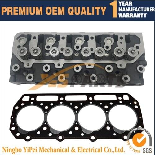 New cylinder head for Cummins A2300 A2300T Head gasket with valves