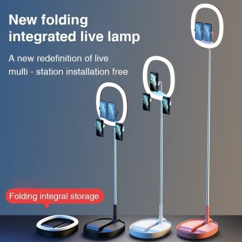 New fill light integrated live broadcast light anchor live broadcast light beauty LED ring light mobile phone light With battery