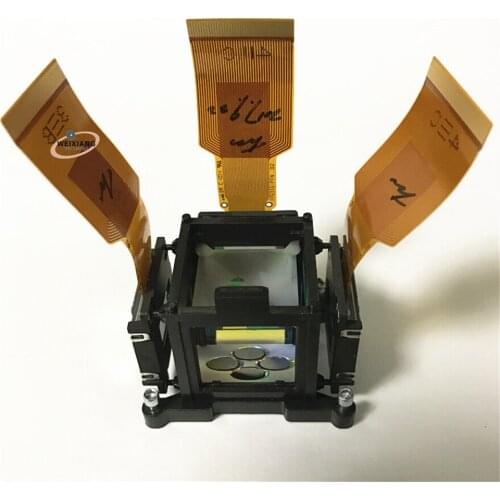 Original Projector LCD Prism Block For Panasonic PT-BW43 Whole Block LCX126 LCD Panel Set