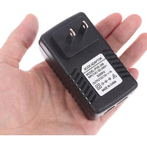 Security AC 110V-240V To DC 12V 15V 24V 48V 0.5A 1A POE Injector Power Adapter PoE Power Supply