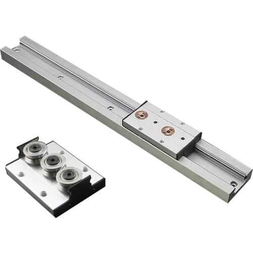 Built-in dual-axis linear guide 38mm SGR15N Roller slide 1 set: 1 SGB15N block and 1 SGR15 guide Length 300 400 500 600 700 800
