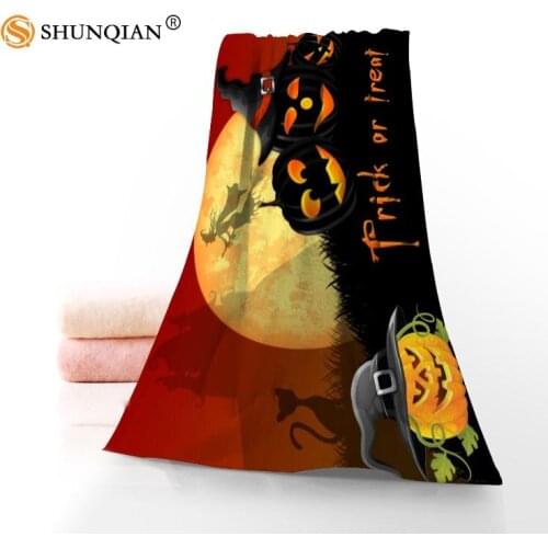 High Quality halloween Microfiber Bathroom Washcloth,Towels Custom Face Towel/Bath Towel Size 35x75cm, 70x140cm