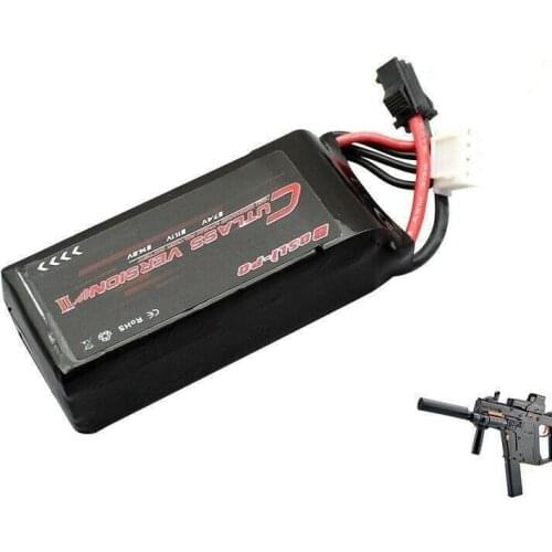 ZHENDUO LeHui Vector V2 11.1V 1000/1200mAh Lipo Battery Toy gun Accessories Free Shipping