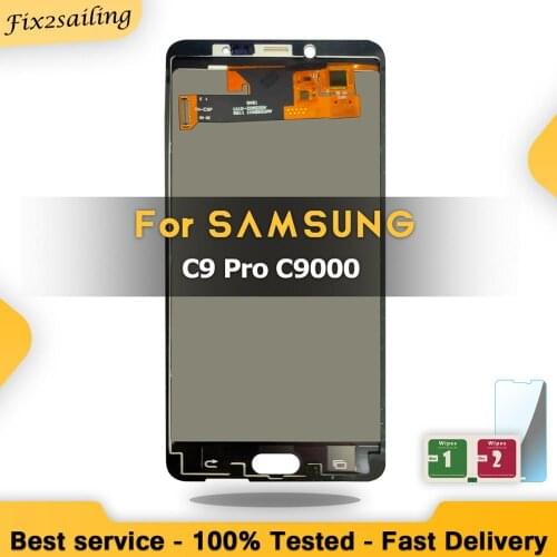 6.0" TFT LCD Display For SAMSUNG Galaxy C9 Pro C9000 C9 LCD Touch Screen Digitizer Replacement