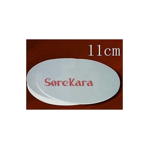 100pcs Quantitative Filter Paper 11cm High Speed Lab Filtration Chemistry Use