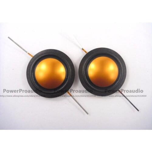 2PCS 25.4mm 25.5mm (1") silk+Titanium diaphragm dome Tweeters voice coil menbrance 8ohm