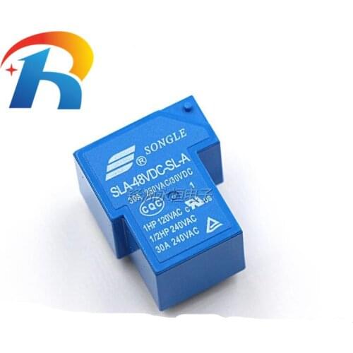 5PCS NEW Relay SLA-48VDC-SL-A (5PIN) a set of conversion 30A 250VAC T90 48V