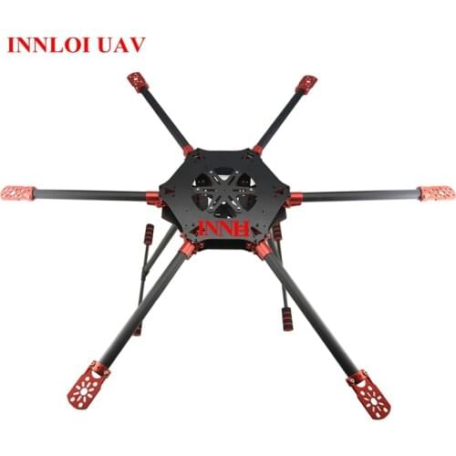 800mm 6rotor Carbon fiber frame Hexacopter frame body for Industry Application Drone for Ready-to-Fly Drone for camera mapping