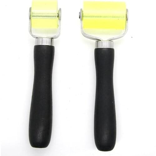 Auto Car Sound Insulation Construction Tools Silicon Roller Car Sound Deadener Application Rolling Wheel Roller Car Repair Tools