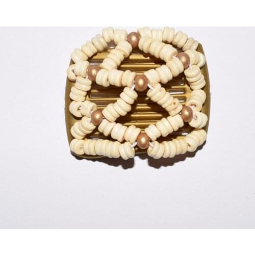 White golden beads small size magic comb 20 pcs/lot classical comb Easy to Use for young&old