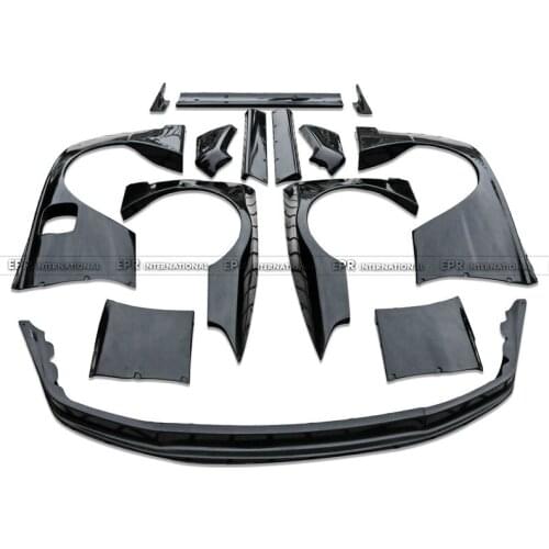 Bodykits For Nissan R32 GTR FRP Fiber Glass ROB Style Wide Body Kit Fiberglass Full Racing Wider Bodykit Trim Garnish Part