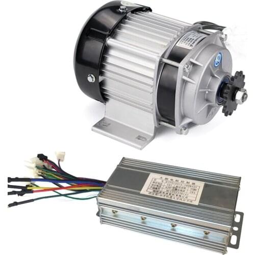 Electric Brushless Motor Controller 48V 60V Conversion Kit 350W 500W 750W Mid Drive Motor For Electric Tricycle Vehicle