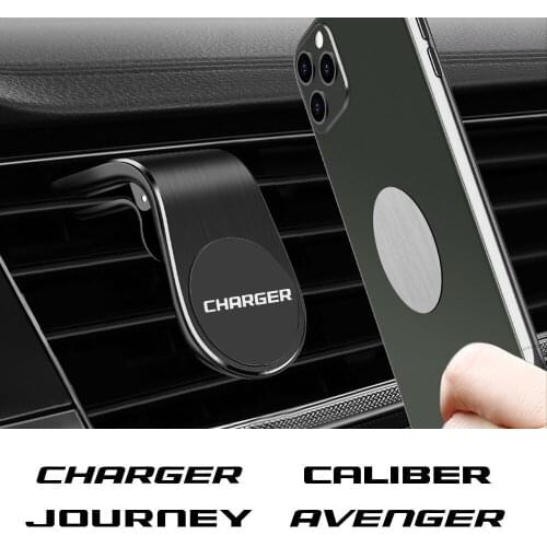 Magnetic Car Phone Holder For Dodge Charger Caliber Challenger Journey Avenger Caravan Durango Nitro DART Ram Auto Accessories