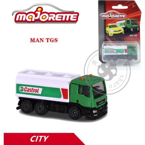 Majorette 1/64 CITY Series MAN TGS Car Hot Pop Kids Toys Motor Vehicle Diecast Metal Model