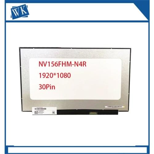 NV156FHM-N4R NV156FHM N4R 15,6 ''Laptop Panel de pantalla LCD 1920*1080 30 Pines de Panel con Sin tornillo agujeros