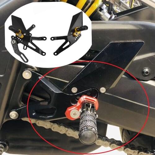 Kodaskin Motorcycle Foot Rests Passenger Rear Footrests Footpeg Pedal Footrest for CB650R CBR650R cb650r cbr 650r cb 650r