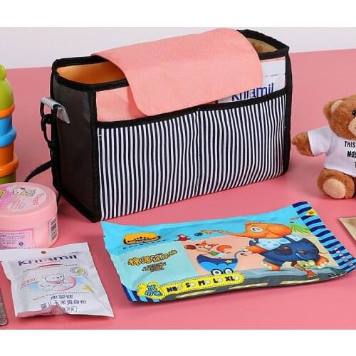 2018 hot sale Many Colors Multi-functional Waterproof Diaper bag Mommy bag Baby Stroller bag Medium Size Nappy bag