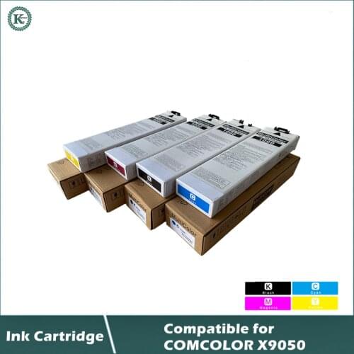 COMPATIBLE ink cartridge for Inkjet Printer Riso comcolor Orphis X9050 1000ml K C M Y color One Set