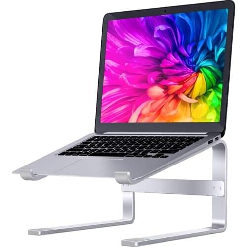 Laptop Stand for Desk Ventilated Ergonomic Aluminum Laptop Riser Self for MacBook Air Pro 10-17.3 inch