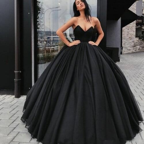 Elegant Black Evening Dresses V-neck Sleeveless Backless Evening Gowns Robe De Soiree Party Gown Vestido De Novia Abendkleider