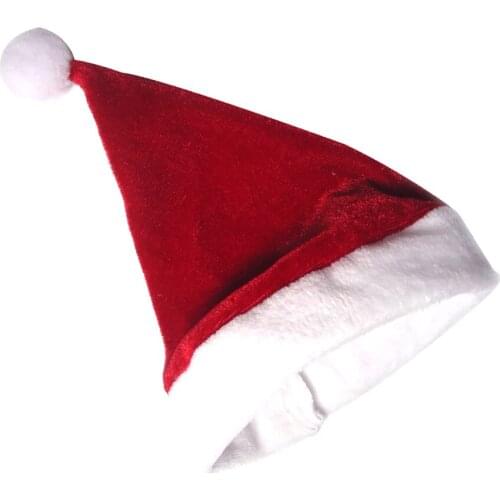 1/6 BJD Accessories Christmas Santa Claus Hat Fit Blythe Dollfie CUITE