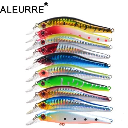 1PCS Sinking Minnow Jerbait Fishing Lure Rattling VIB Hard Artificial Bait 95mm 11.5g Plastic Wobblers For Bass Pike