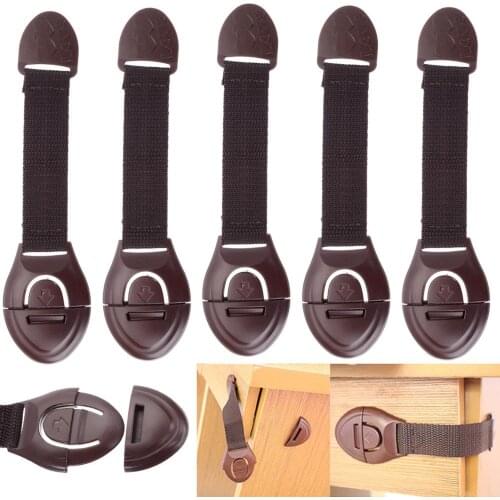 10pcs/Lot Child Lock Protection Of Children Locking Doors For Childrens Safety Kids Plastic Lock Best Selling