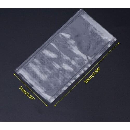 50 Pcs/Set Fishing PVA Bag 5x10cm Water Dissolving Soluble Carp Boilie Bait Tackle Thick Feeder Dissolution U7EF