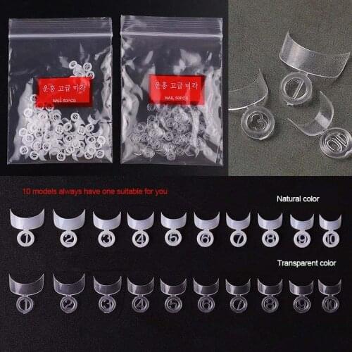 500PCS Half-Cover Nail-Tips Manicure False-Nail Professional Acrylic French White Artificial UV Gel DIY Nail Art Manicure Tools