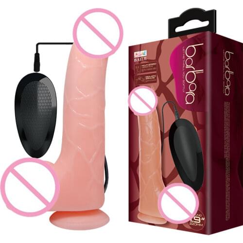 Baile Multi-speed Dildo Vibrator for Women Body Massager Adult Sexy Toys Realistic Penis Vibrator for Female Masturbation