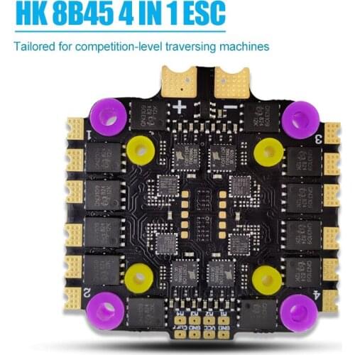 HAKRC 8B45A 20X20/30.5X30.5mm 4In1 ESC For 45A BLHeli-S DShot150/300/600 Double Pitch FPV Remote Control Drone Remote Control Pa