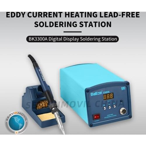 Bakon BK3300A Quality Lead-free Soldering Electric Iron Anti-static Fast Heating Welding Soldering Station Repair Tools