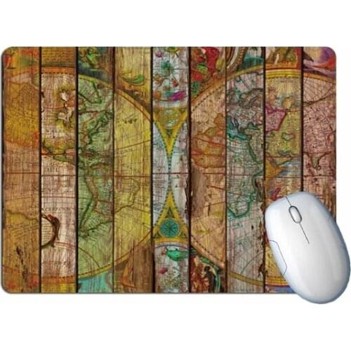MRGBEST World Map Mouse Pad 22X18CM 25X20CM 25X29CM Computer Mousepad Nature Soft Rubber Mause Pad Game Keyboard Desk Mats