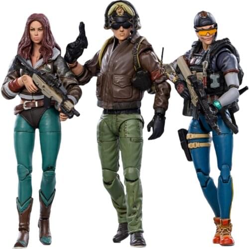 1/18 JOYTOY humanoid doll (3PCS/set) Doomsday awakening anime doll Masan Iron residue Luo Ning model toy collection Thanksgiving