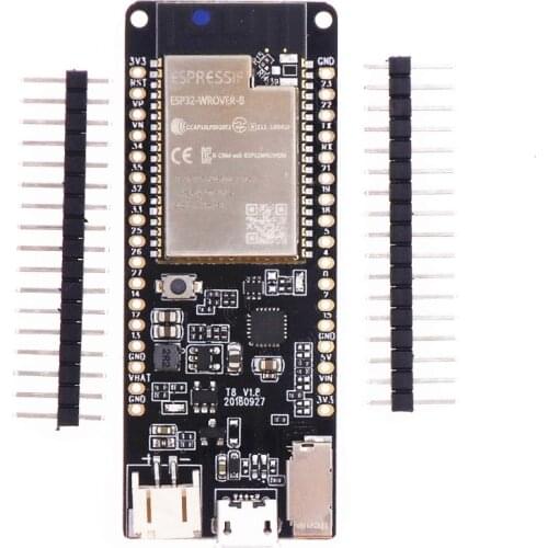 For TTGO ESP32-WROVER-B T8 V1.8 ESP32 8MB PSRAM TF Card WiFi Module Bluetooth Development Board