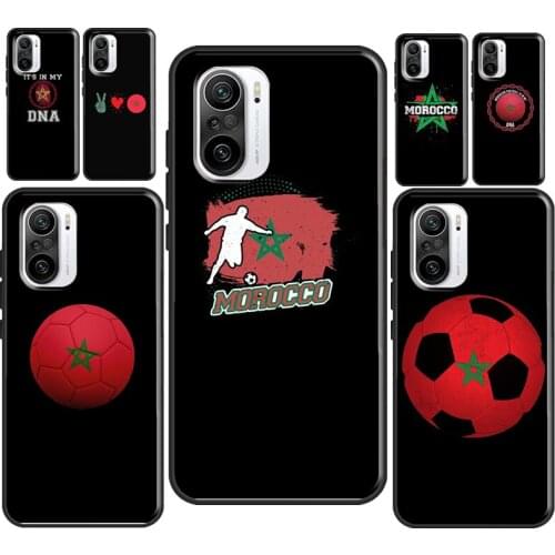 Morocco Soccer football flag For POCO F3 M3 POCO X3 Pro Case For Xiaomi Mi 11 Lite Note 10 Mi 9T 10T Pro Back Cover