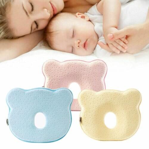 Memory Foam Baby Infant Pillows Breathable Baby Shaping Pillows to Prevent Flat Head Ergonomic Newborns Pillow