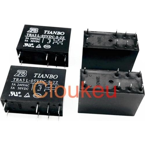 Relay TRA3L-5VDC 12VDC 24VDC-S-2Z 5A 8pin