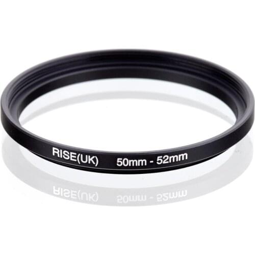 RISE(UK) 50mm-52mm 50-52 mm 50 to 52 Step up Filter Ring Adapter