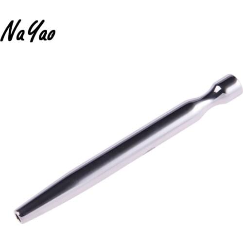 Stainless Steel Catheters Sounds Penis Plug Tube Stretching Male Chastity Urethral Dilators Sex Toys for Men Adult Plug DA020